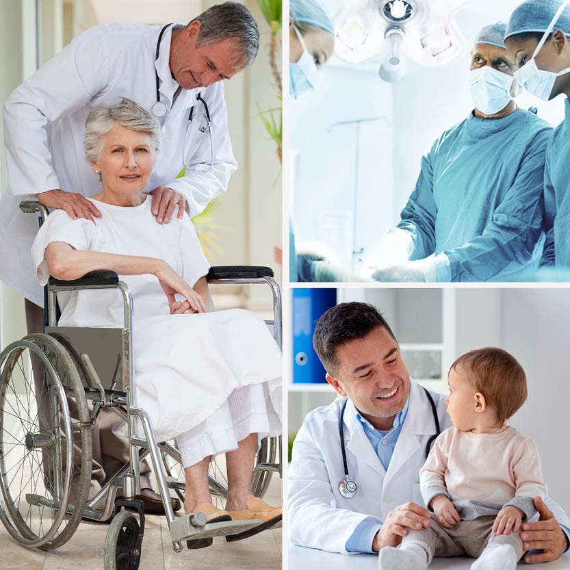Unsere Lösungen für Gesundheitseinrichtungen