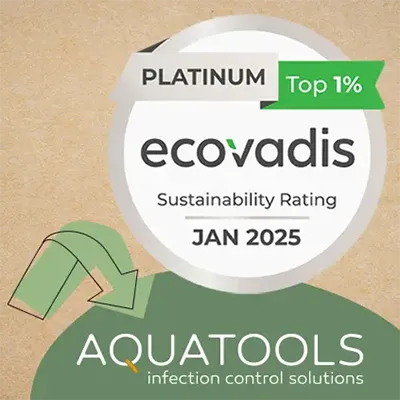 AQUATOOLS holt die Platin-Medaille von ECOVADIS!