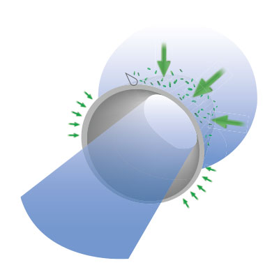 Mikrofiltration mit rohrförmiger Hohlfasermembran von AQUATOOLS